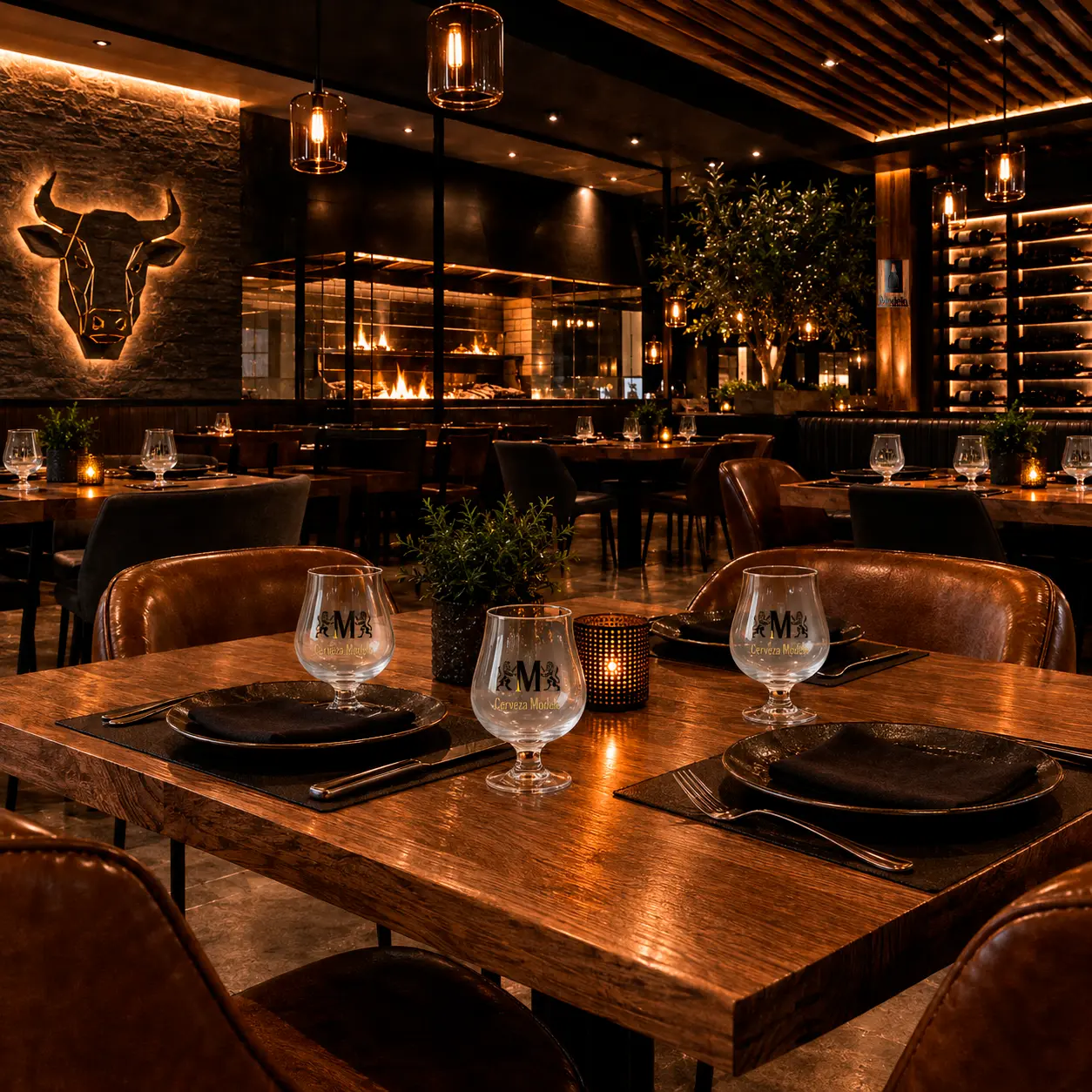 Restaurante de carnes / Alta cocina