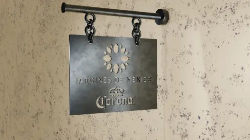 Stopper Colgante  Pueblo Mágico Corona 